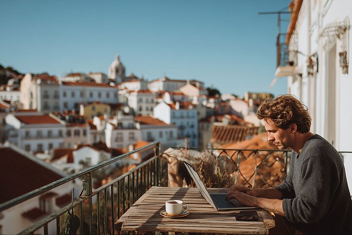 Lissabon hat es als Klassiker für digitale Nomaden unter die Top 10 im Ranking geschafft, die deutschen Städte holen aber auf, heißt es. © AdobeStock.com/Charoen