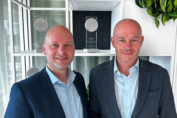 „Wir sehen eine zunehmende Professionalisierung der Betreiberlandschaft“, sagen Henrik von Bothmer (l.) und Alejandro Obermeyer (r.). © Union Investment