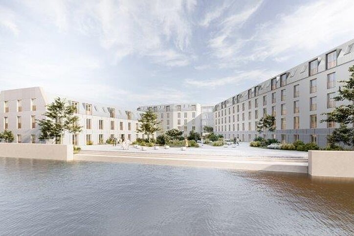 Rendering des Neubauprojektes von Home & Co in Berlin-Spandau