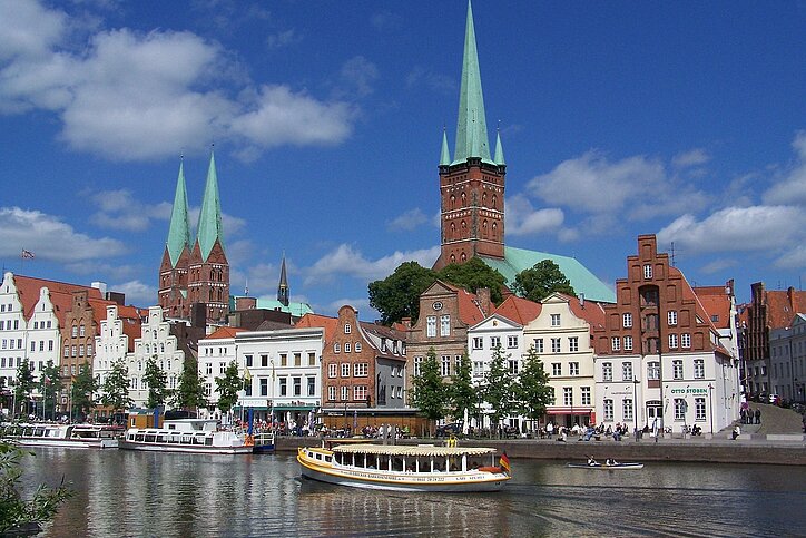 Skyline von Lübeck