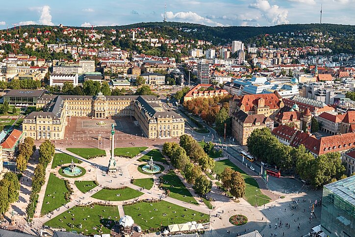 Stuttgart wächst weiter mit Serviced-Apartment-Objekten. Die Watzl Group plant hier bereits mehrere Häuser. © AdobeStock.com/Roxana