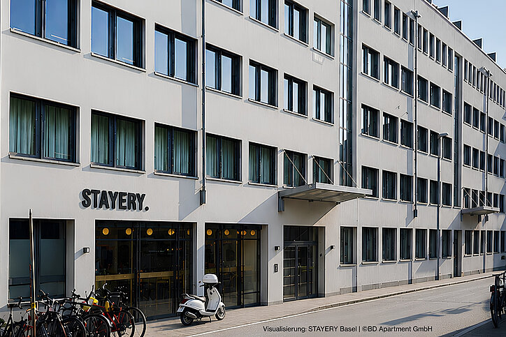 Außenansicht STAYERY Basel